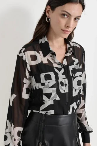 Shirt mit Logo-Print Shirt mit Logo-Print