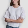 Shirt mit Puff-Ärmeln und Lochstickerei Shirt mit Puff-Ärmeln und Lochstickerei
