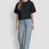 Shirt mit Puff-Ärmeln und Lochstickerei Shirt mit Puff-Ärmeln und Lochstickerei