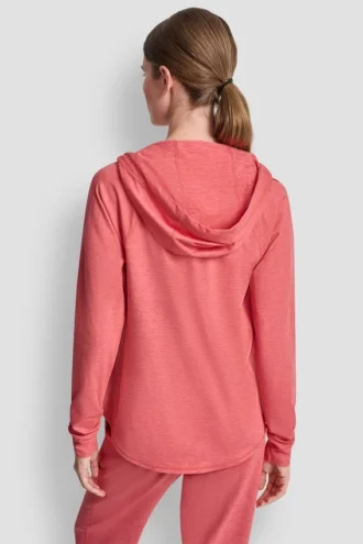 Spacedye-Hoodie mit durchgehendem Reißverschluss Spacedye-Hoodie mit durchgehendem Reißverschluss