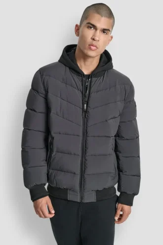 Stretch-Bomberjacke