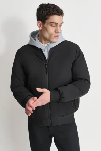 Stretch-Polyester-Jacke