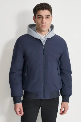 Stretch-Polyester-Jacke