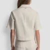 Strukturiertes Twill-Hemd mit Knöpfen an der Leiste Strukturiertes Twill-Hemd mit Knöpfen an der Leiste