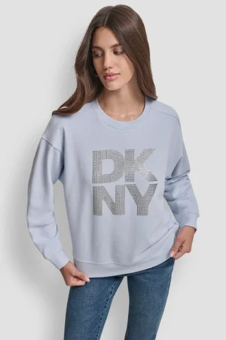 Sweatshirt mit verziertem Logo Sweatshirt mit verziertem Logo