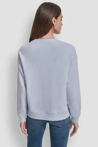 Sweatshirt mit verziertem Logo Sweatshirt mit verziertem Logo
