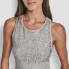 Tanktop mit Ombré-Strass-Verzierungen Tanktop mit Ombré-Strass-Verzierungen
