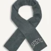 Varsity-Strick-Schal mit Logo