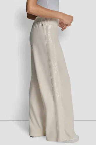 Weite Hose mit Paillettenstreifen Weite Hose mit Paillettenstreifen