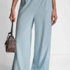 Weite Hose mit Paillettenstreifen Weite Hose mit Paillettenstreifen