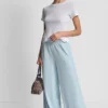 Weite Hose mit Paillettenstreifen Weite Hose mit Paillettenstreifen