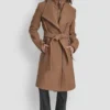 Woll-Wickeljacke mit Einsätzen Woll-Wickeljacke mit Einsätzen