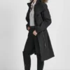 Woll-Wickeljacke mit Einsätzen Woll-Wickeljacke mit Einsätzen