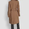 Woll-Wickeljacke mit Einsätzen Woll-Wickeljacke mit Einsätzen