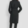 Woll-Wickeljacke mit Einsätzen Woll-Wickeljacke mit Einsätzen