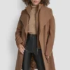 Woll-Wickeljacke mit Einsätzen Woll-Wickeljacke mit Einsätzen