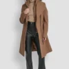 Woll-Wickeljacke mit Einsätzen Woll-Wickeljacke mit Einsätzen