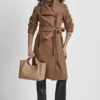 Woll-Wickeljacke mit Einsätzen Woll-Wickeljacke mit Einsätzen