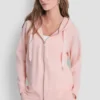 Zweifarbiger Kapuzenpullover mit Logo und Kordelzug Zweifarbiger Kapuzenpullover mit Logo und Kordelzug