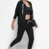 Zweifarbiger Kapuzenpullover mit Logo und Kordelzug Zweifarbiger Kapuzenpullover mit Logo und Kordelzug