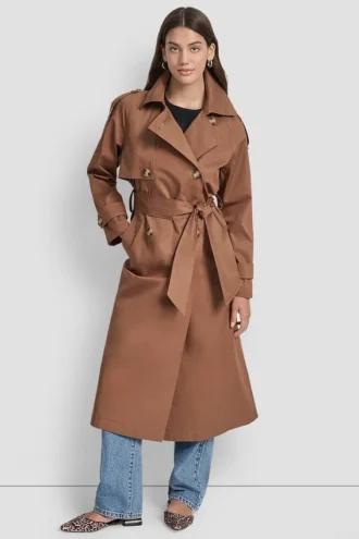 Zweireihiger Trenchcoat